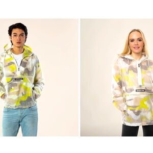 Members Only Men's Sport Camo Print Hooded Rain Jacket Size XL